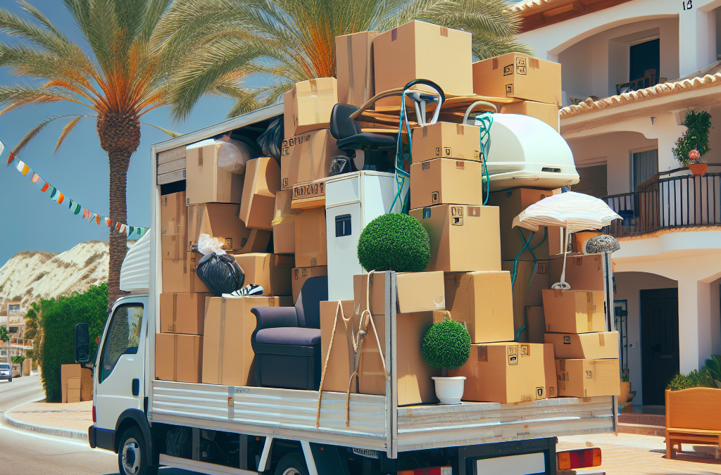 Mudanzas en Guardamar del Segura durante el verano