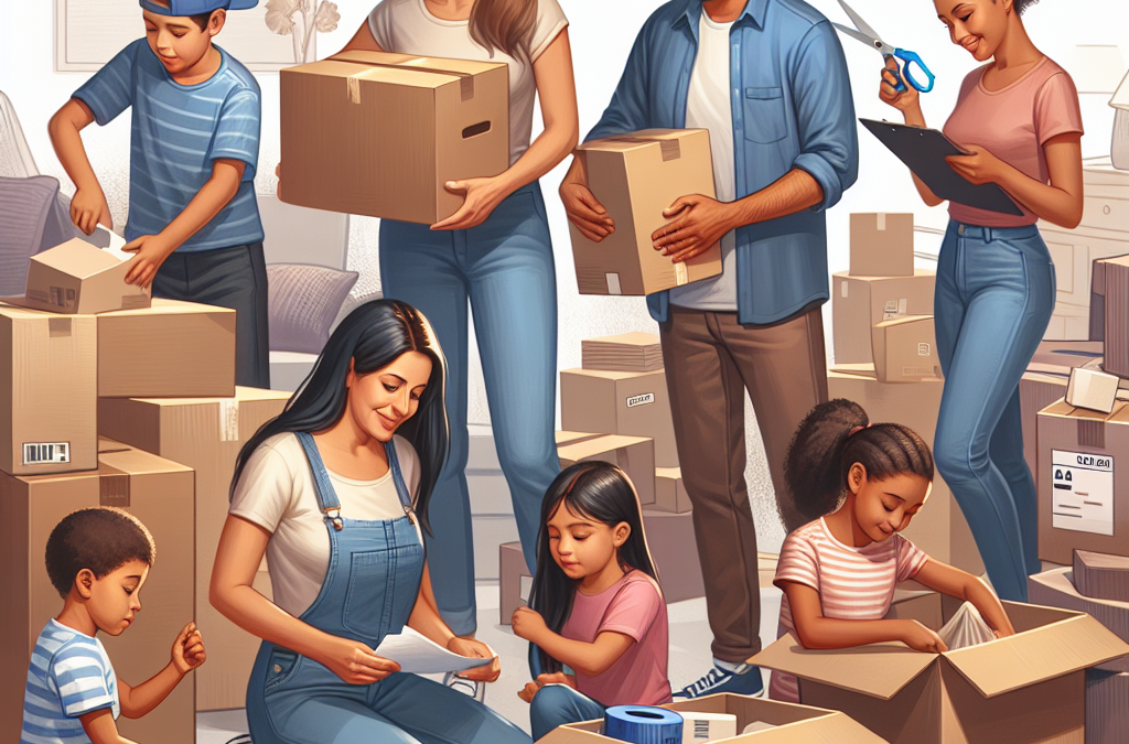 Organizar una mudanza en 48 horas con cajas y materiales de embalaje