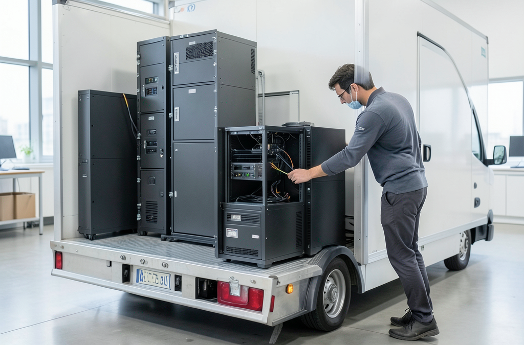 Mudanzas para empresas tecnológicas: transporte de equipos sensibles